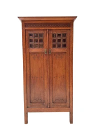 Arts & Crafts Armoire or Bookcase In the style of Architect Lauweriks, 1890s